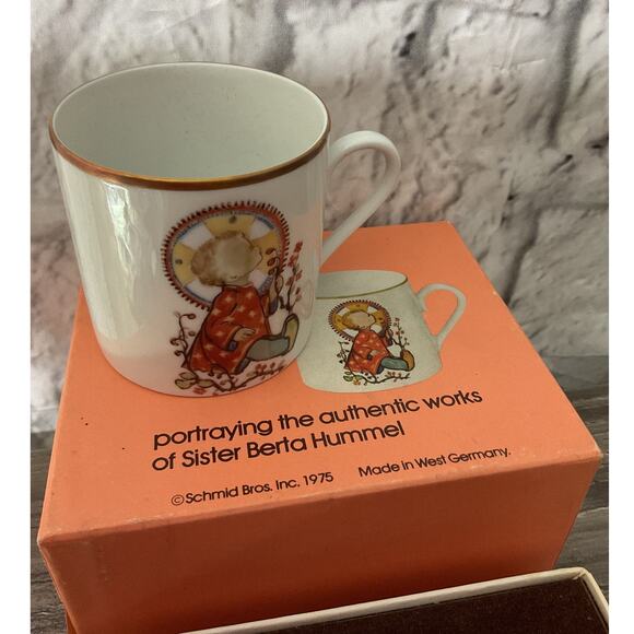 Schmid Berta Hummel Childs Cup First Edition 1975 Collector Vintage - Picture 3 of 7